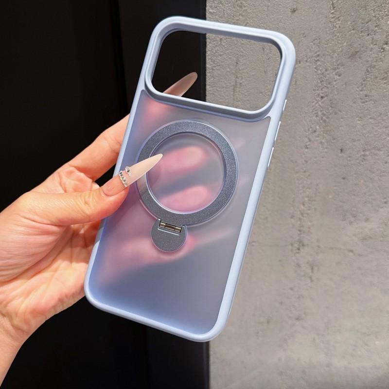 Magnetic Matte Full Body Protective Case With Rotating Invisible Stand IPhone 17 Pro Max 18