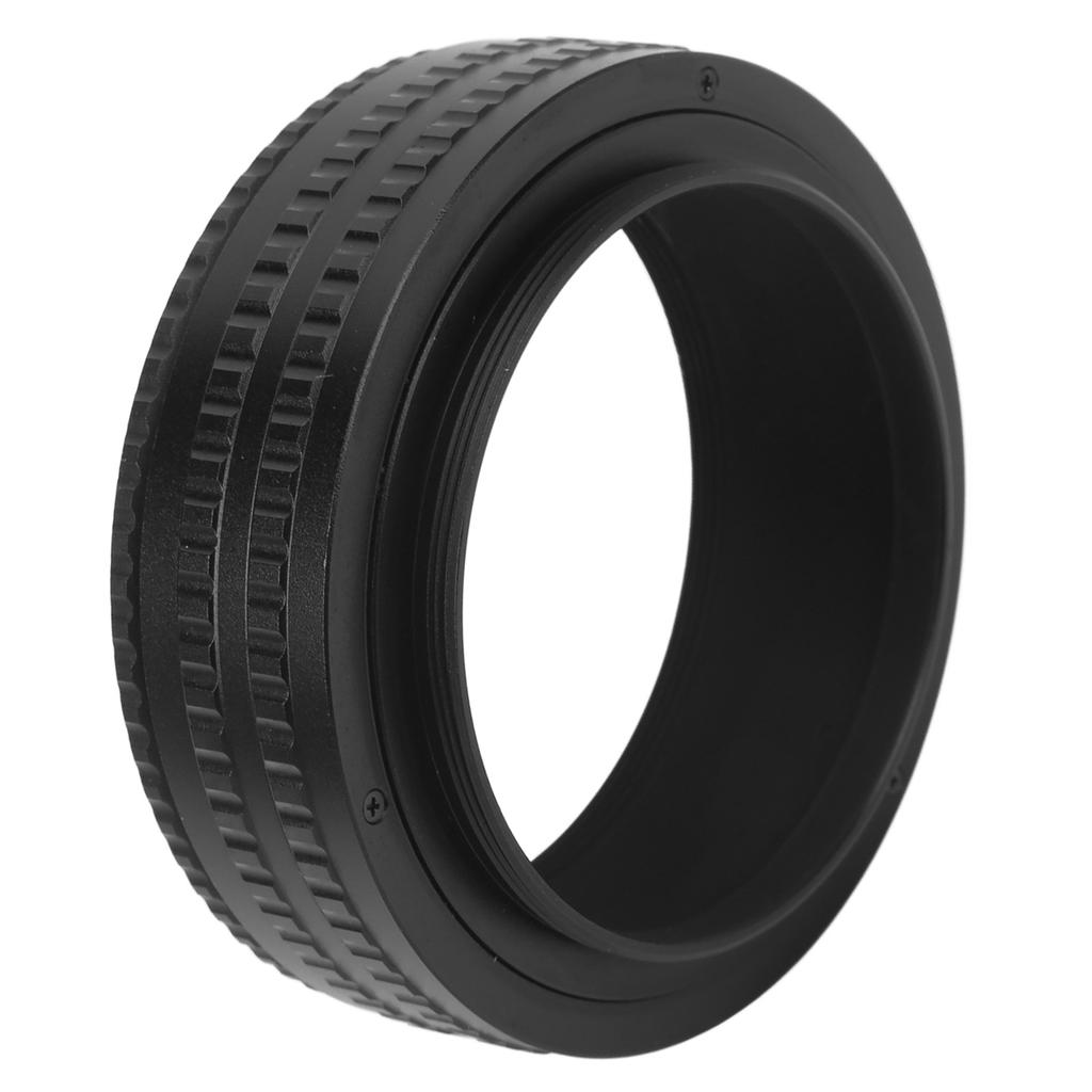 25 to 55mm M65 to M65 Lens Macro Helicoid Adapter Matting Treatment Aluminum Alloy Focusing Helicoid Adapter for Camera