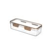 Transparent Noodles Storage Box Rectangular Spaghetti Container Pasta Storage Container  Fridge