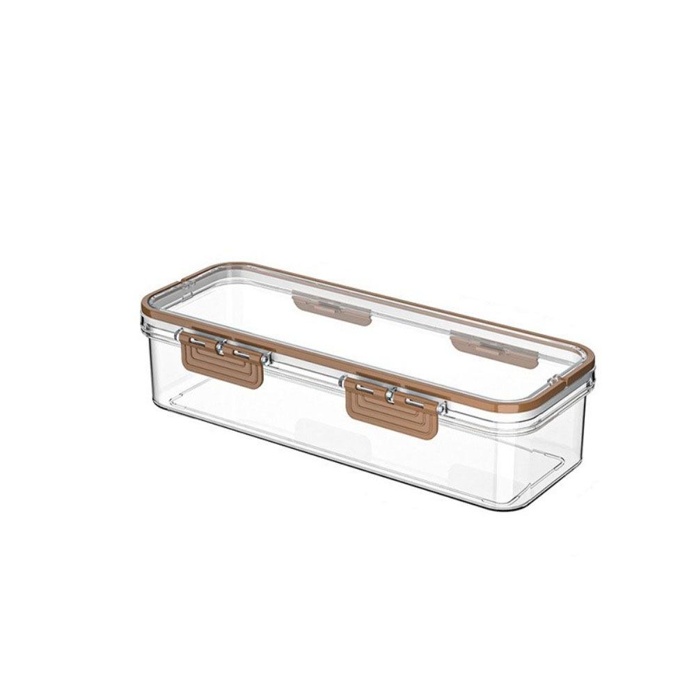 Transparent Noodles Storage Box Rectangular Spaghetti Container Pasta Storage Container Fridge