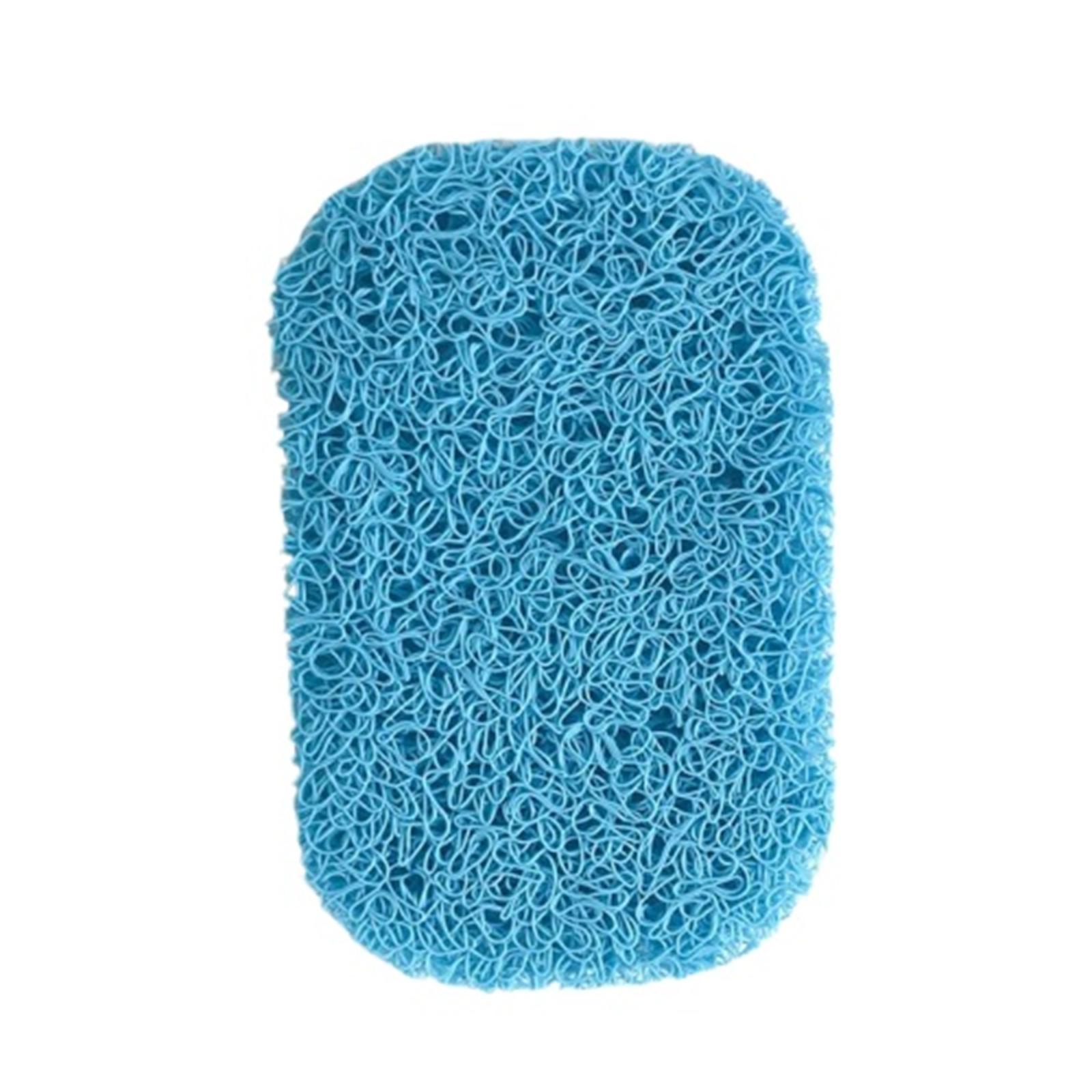 

Держатель для мыла для душа, самоосушающиеся подушечки для подъемного мыльницы, коврик для мыльницы для кухни и ванной комнаты One Size синий