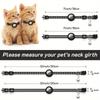 2-Pack Airtag Cat Collar Breakaway with Bell, Girl Boy Cat Safety Buckle, Pet Supplies, Accessories, Gifts