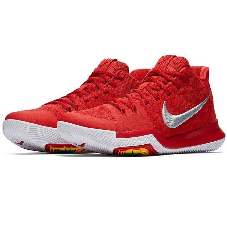 Nike Kyrie 3 Red Suede 852395-601