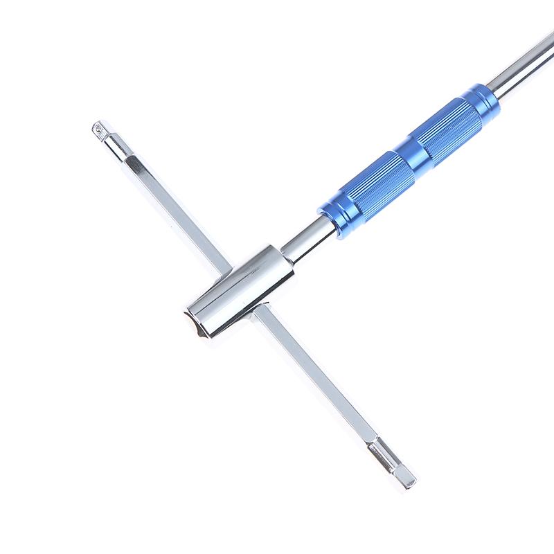 Multifunctional T-Handle Socket Wrench Set, Interchangeable Sockets And Lever Bar, Easy To Use Hand Tool For Repair Work