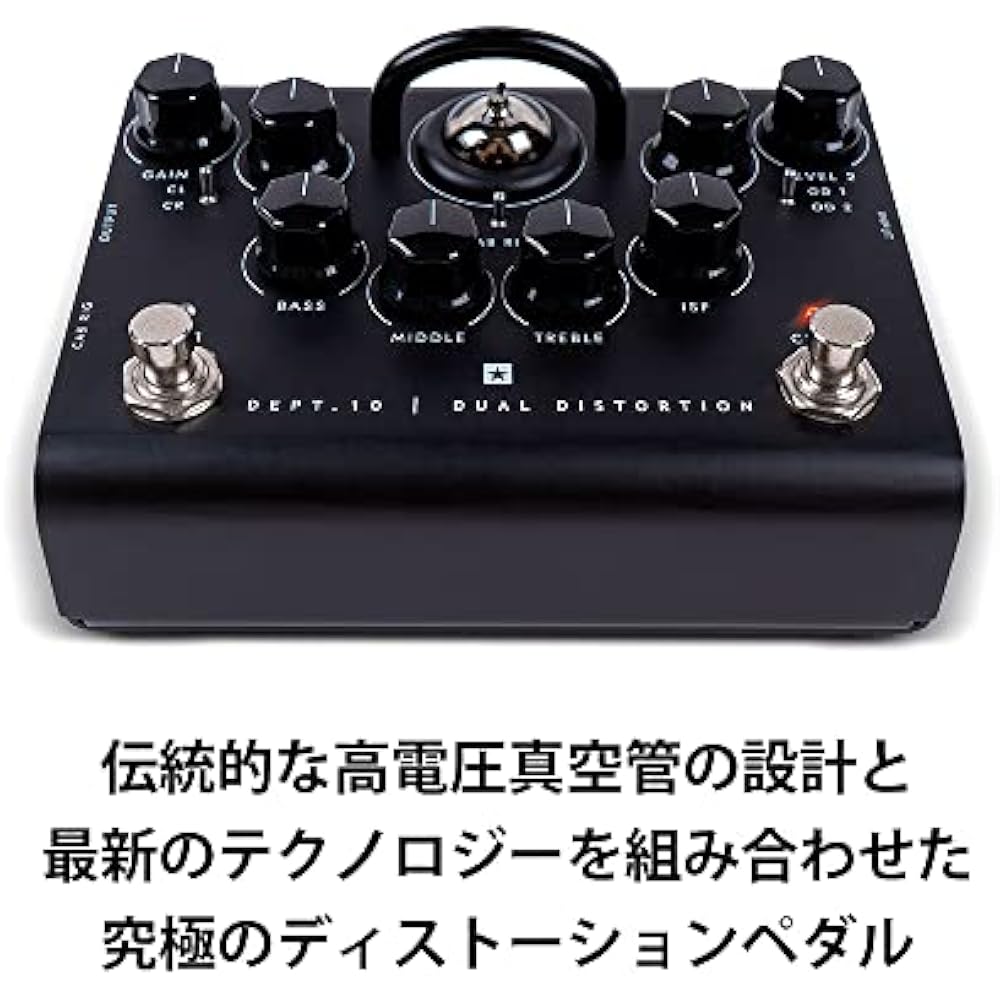 Blackstar Blackstar Guitar Effector Dual Distortion DEPT.10 Dual Distortion Triode Vacuum Tube EC...