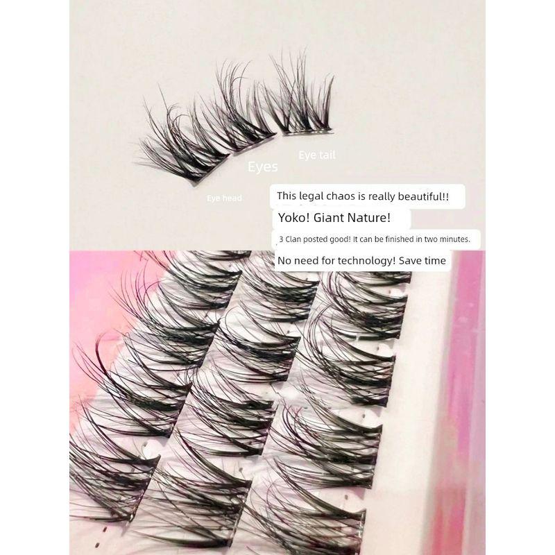 Glue-Free Self-Adhesive Thick Baby 3D Fake Eyelashes