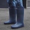 GUAIKEAI Höga Regnstövlar för Herrar