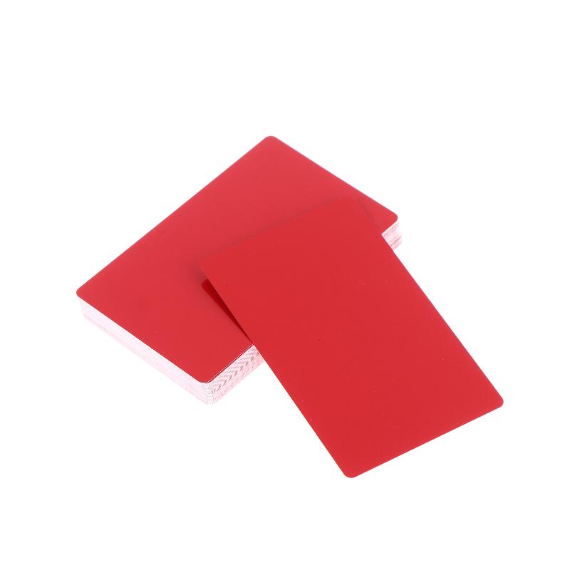 50 Buc. Blankuri Gravură Laser Foaie Aluminiu Cărți de Vizită Gravură Laser Multifuncționale DIY Cărți Cadou