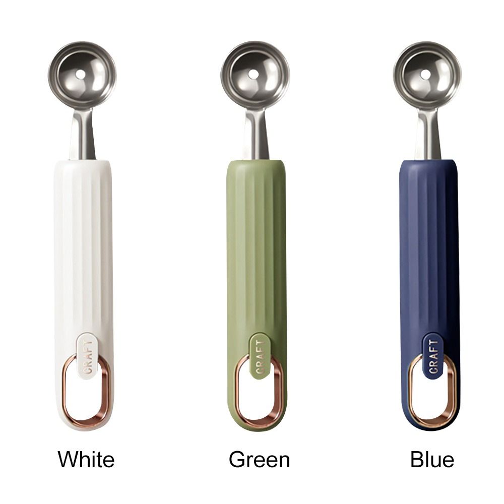 Stainless Steel Metal Fruit Platter Fruit Ball Scooper Ice Cream Scoop Ice Cream Spoon Ball Scooper