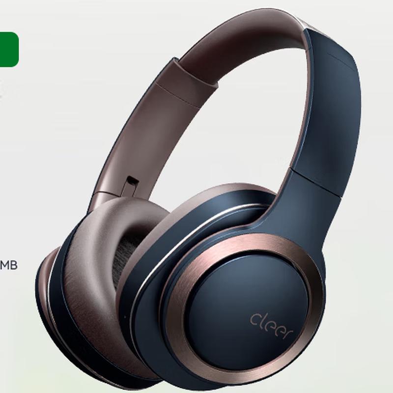 

cleer ENDURO ANC 60-Hour Active Noise Cancelling Wireless Over-Ear Headphones