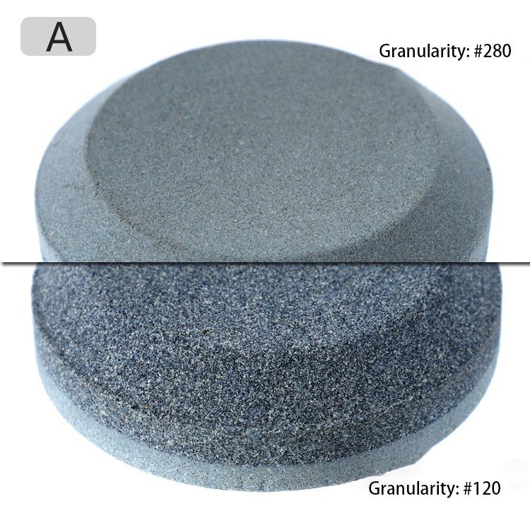 5 Inch Double Sided Sharpening Stones Kitchen Sharpener Round Knifes Sharpener