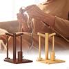 Crochet Yarn Holder Double Spindles Compact with Phone Stand Ball for Shelf Studios Home