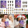 Bts Christmas Advent Calendar With Acrylic Keychain Ornaments For Holiday Gift Giving