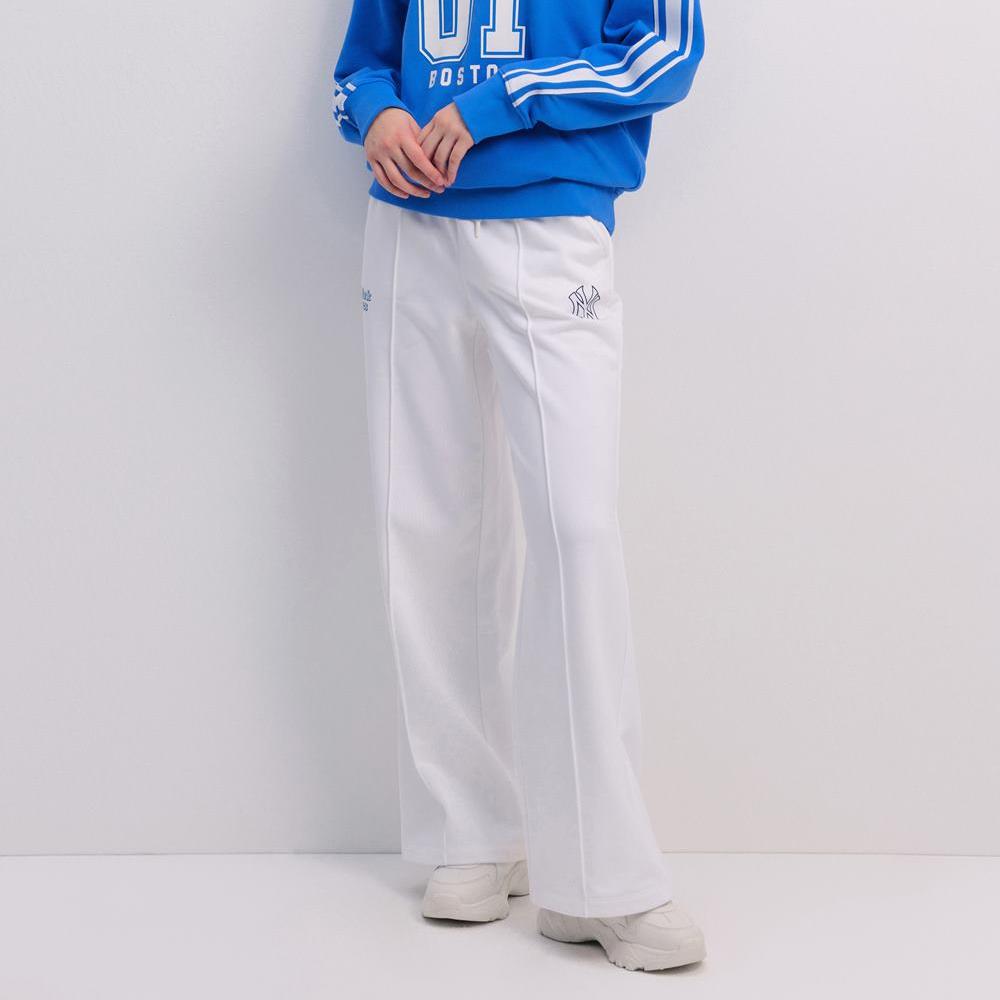 Nové MLB SS24 New York Yankees Casual kalhoty dámské slonovina 3FPTV0541-50IVS