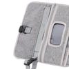 Newborn Changing Mat with Wet Wipe Holder Water Proof Portable Baby Diaper Changer Pad for Travel Gray
