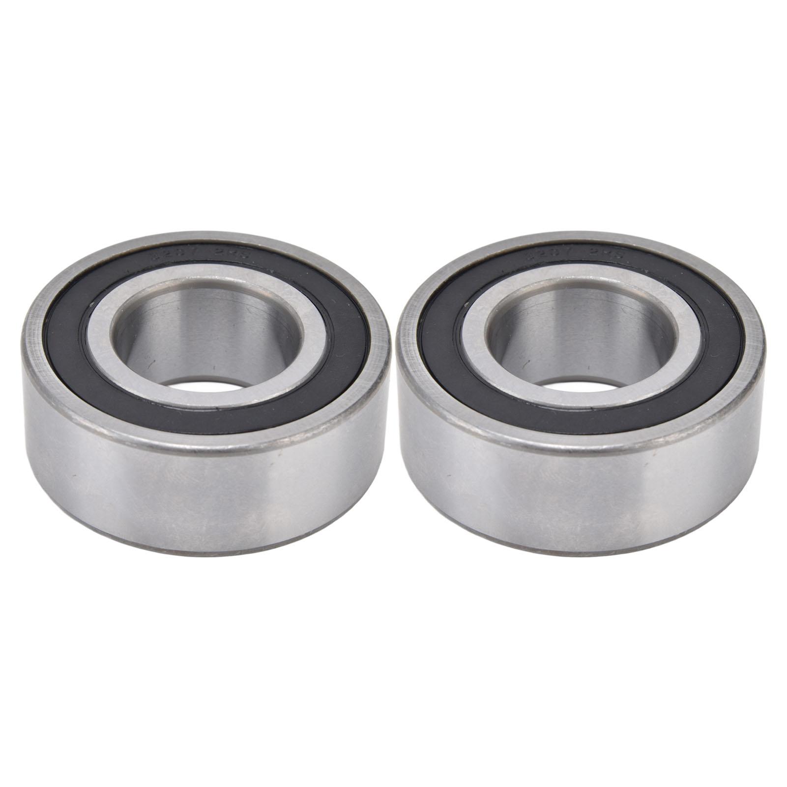 

2Pcs Double Row Ball Bearing High Speed Operation Excellent Manufacture Industrial Supplies for