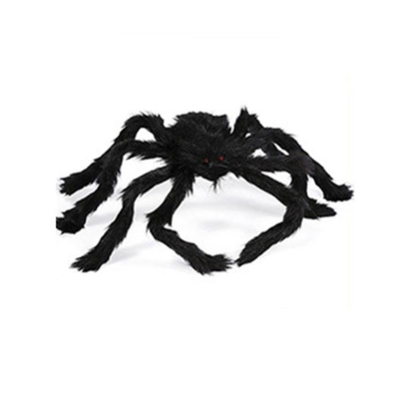 Large Plush Spider Props for Halloween Decorations - Haunted House & Courtyard Decor