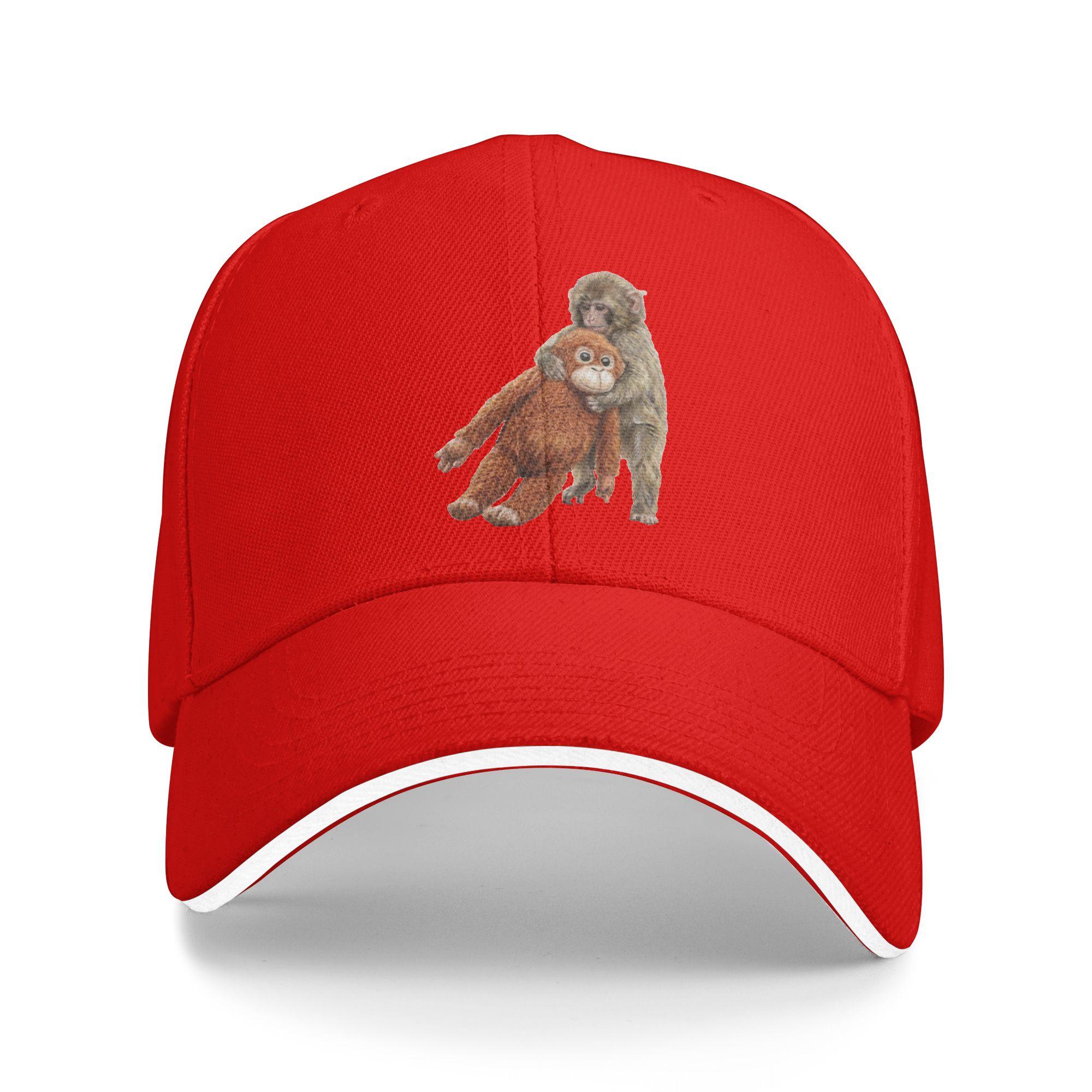

Unisex Punch Monkey Outdoor Hat Panchi Adjustable Cap New Baseball Cap Golf Hats One Size