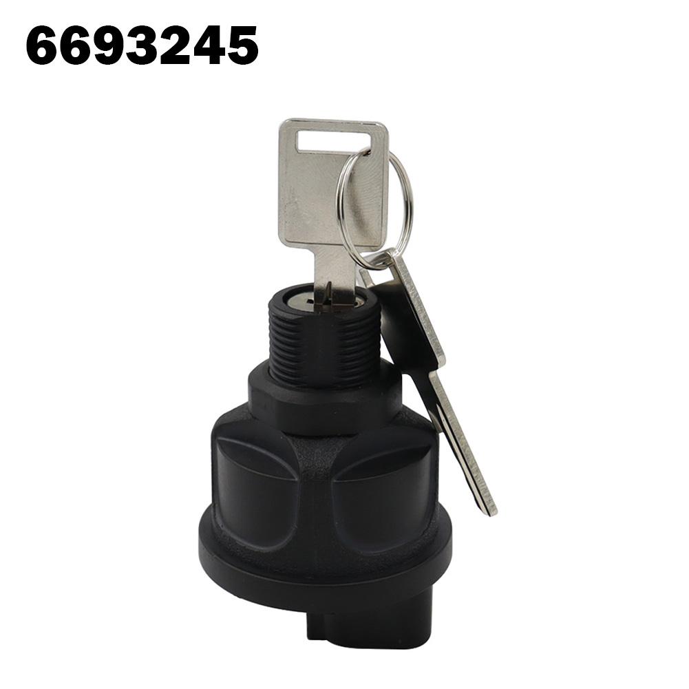 New High Quality Car Accessories Ignition Switch With 2 Keys 6693245 ABS+Metal Alloy For Bobcat Loaders Excavator China Mainland