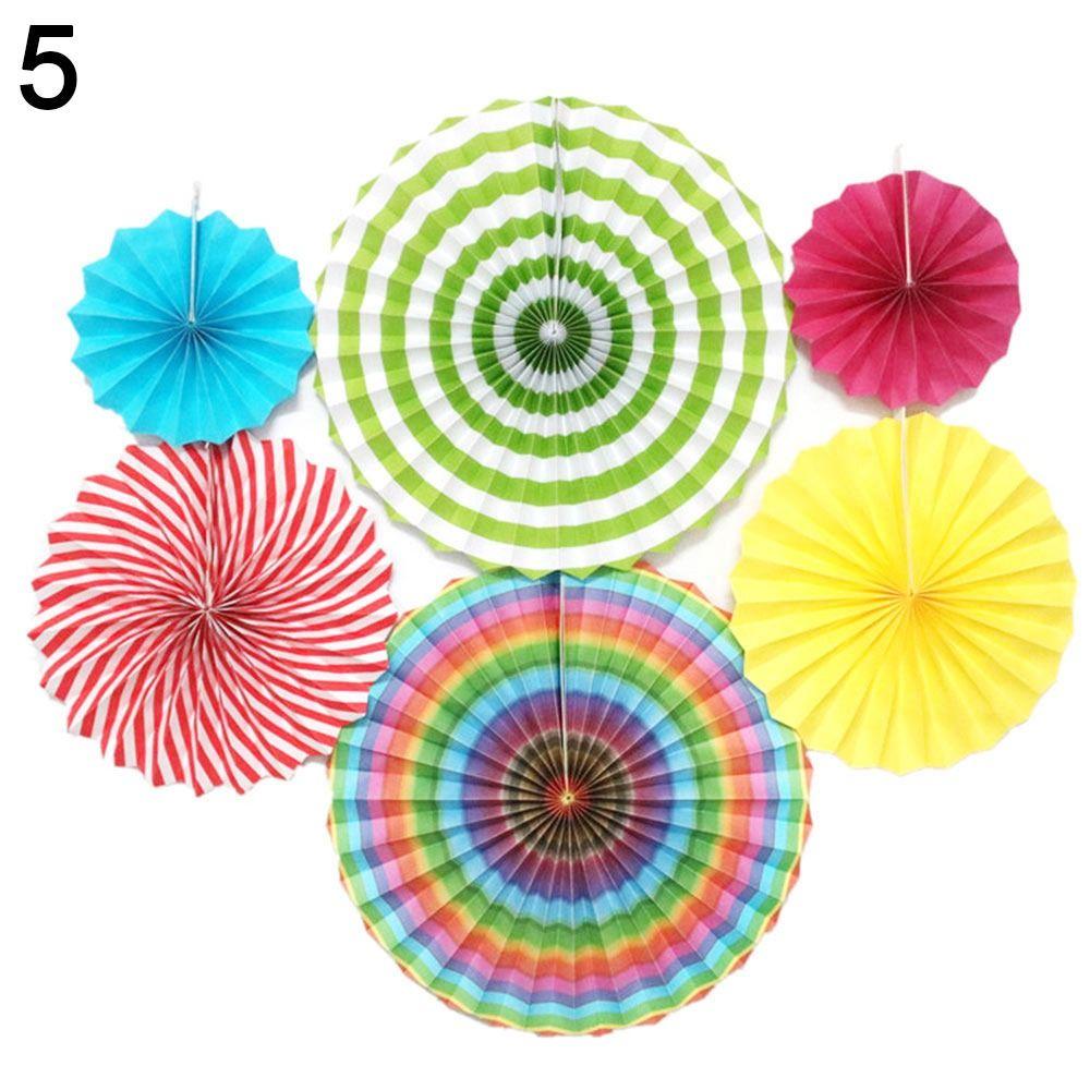 Decorations Birthday Party Decor Wedding Fans Flower Paper Crafts Paper Fan Flowers Tissue Paper