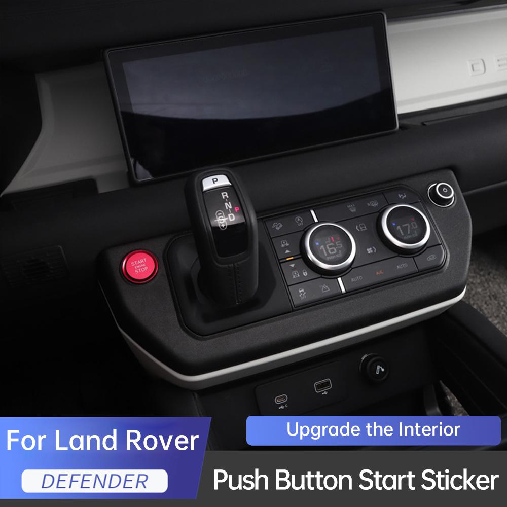 For Land Rover New Defender 90 110 2020 -2025 Car Push Button Start Sticker Car Ignition Switch Button Modification Sticker jvhn2