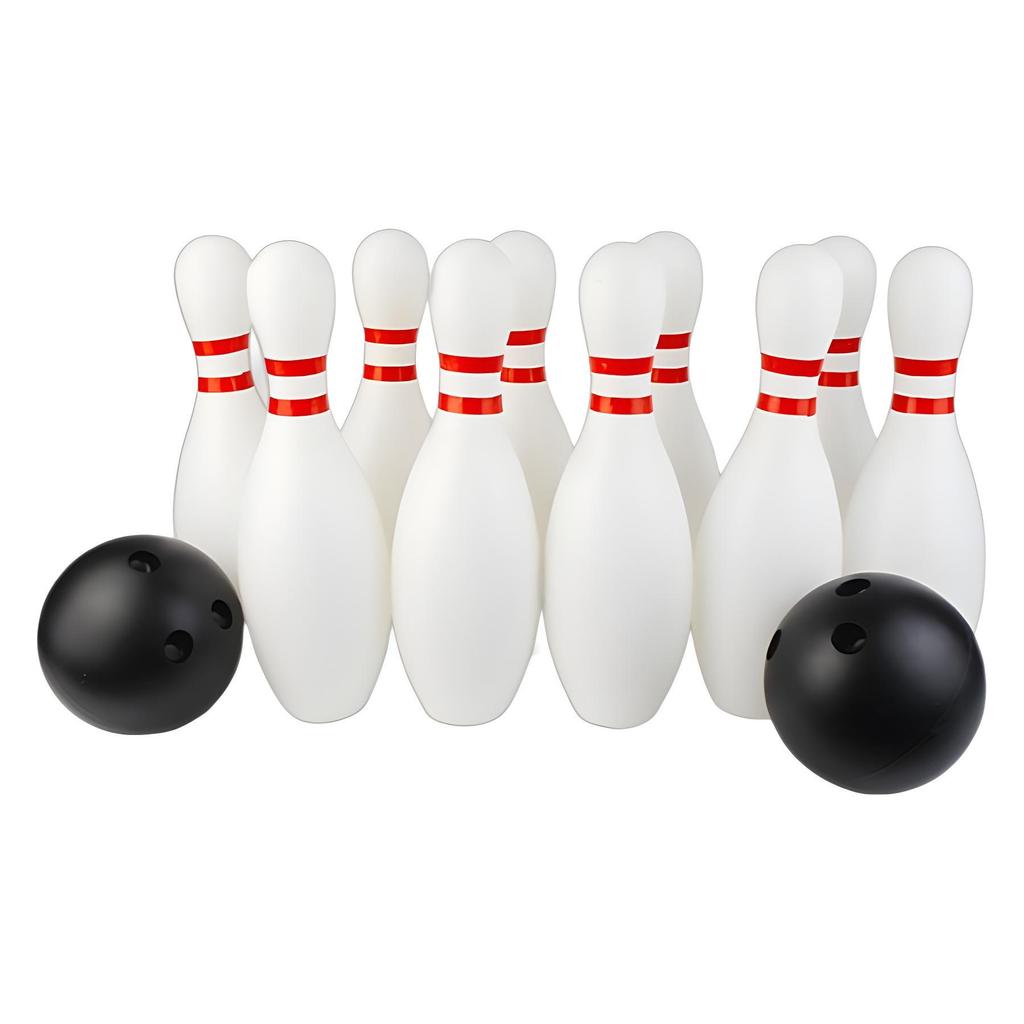 Smiley Face Design Bowling Set for Indoor/Outdoor Team Building – Fun for Kids and Adults