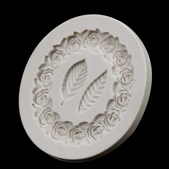 Cookie Mold Multi-purpose Food Grade Safe Delicate Silicone Cake Cookie Baking Mold Baking Tool