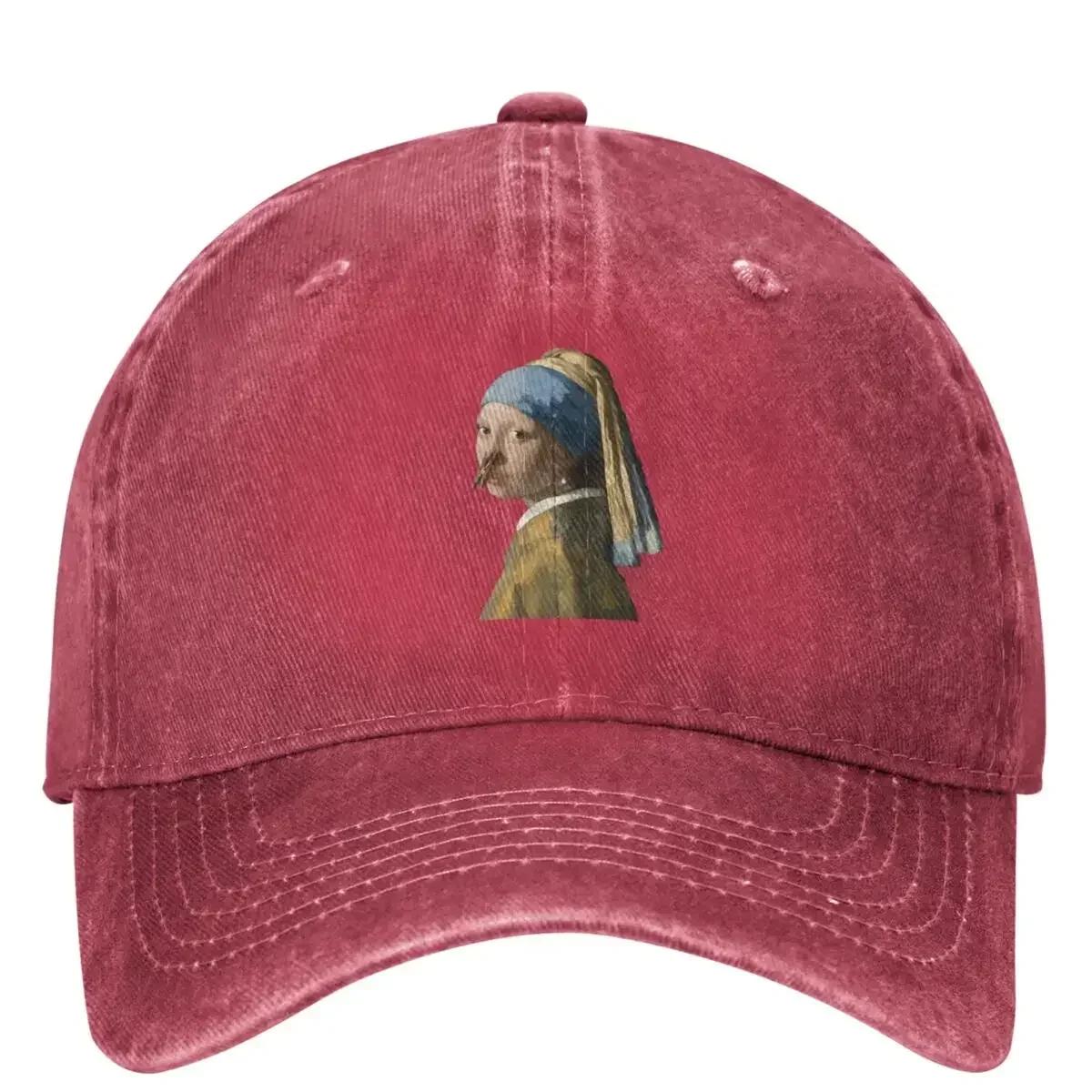 

Nose funny toilet baseball cap Girl outdoor gym ruffles hat summer breathable Unisex Women vintage baseball caps One Size