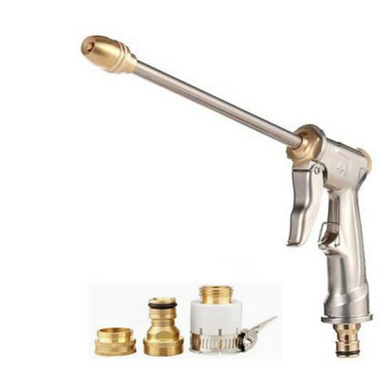 Ugello in metallo ad alta pressione per autolavaggio: Potente Pistola ad Acqua Multifunzione con Grande Volume per una Pulizia Efficiente.
