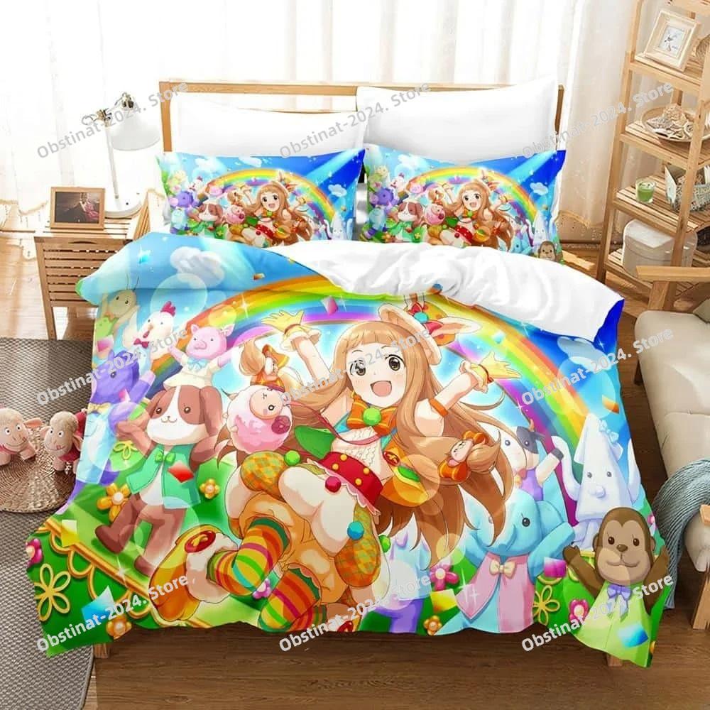 THE iDOLM@STER Cinderella Girls Starlight Stage Bedding Set 3D Printed Anime three-piece set Adult Kid Bedroom Duvet cover Sets