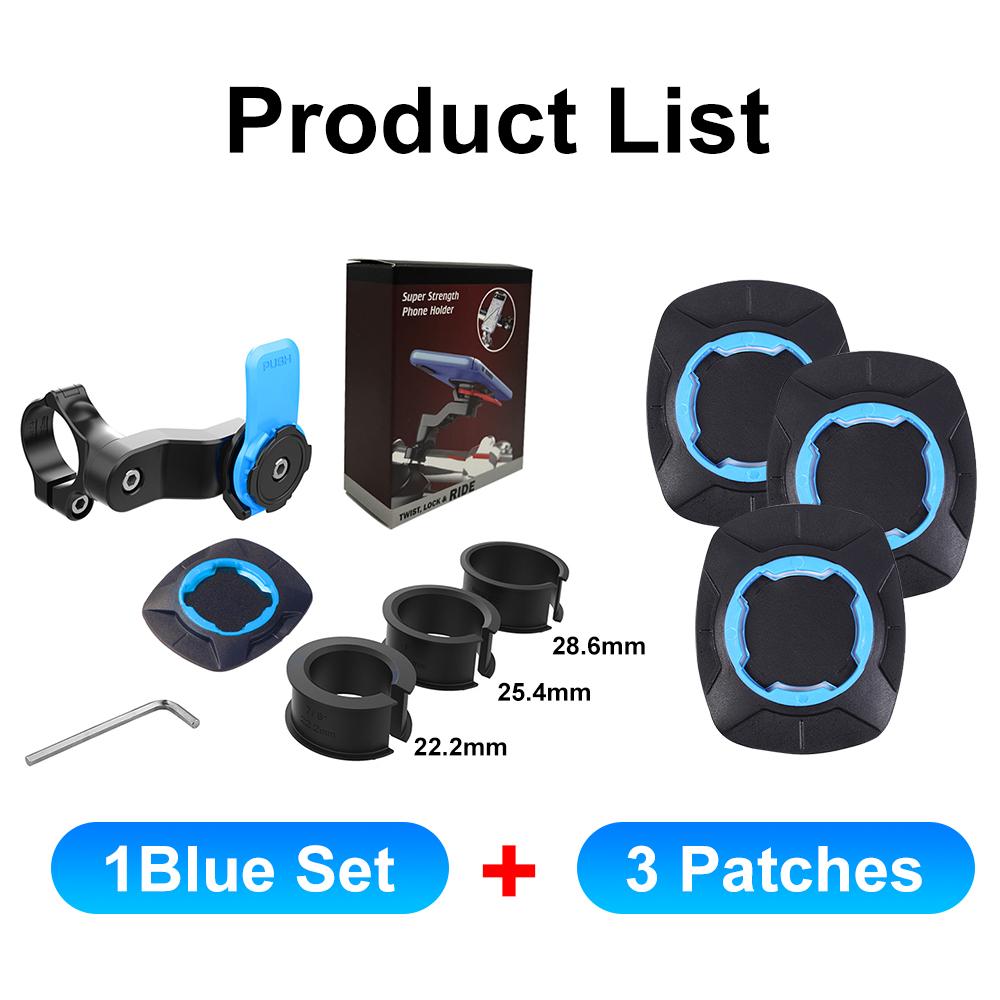 QUAD-LOCK Мотоциклетный Велосипедный Держатель для Телефона Подставка Велосипедный Держатель для Телефона Велосипедный Держатель Вращающийся на 360° Поддержка Навигации Защитный Кронштейн