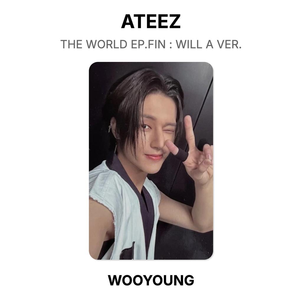 ATEEZ THE WORLD EP.FIN : WILL A VER. Official Photocard