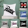 Luxurious PPattaS Pillow Case Antidustmite Pillowcase Invisible Zipper Silky Short Plush Sofa Cushion Cover