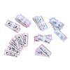 100Pcs/Set 1:12 Dollhouse 5/10/20/50/100 Dollar Currency Banknotes Model Decor
