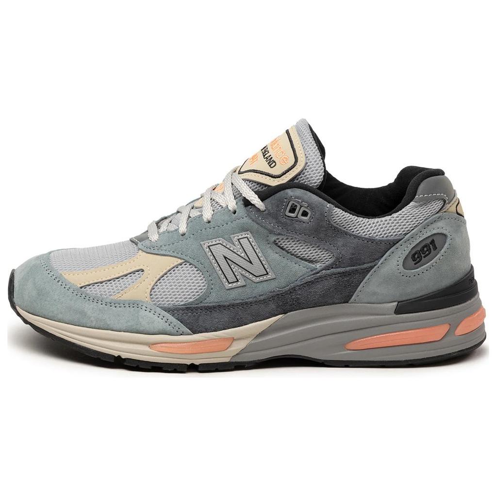 New New Balance 991 MiUK Silver Blue Turbulence U991SG2