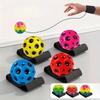 Palla con Foro Morbida Gomma Giocattolo Anti Gravità - Palline Estremamente Rimbalzanti Giochi all'Aperto Sport Giocattolo Rimbalzante Anti Stress