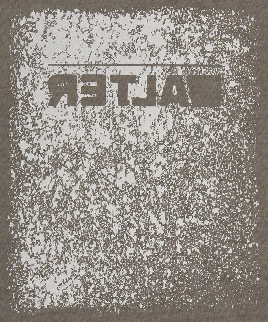ALTER STUDIO Pigment Neat Logo T-Shirt_Khaki