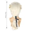 Deluxe Baroque Cosplay Curly Wig Halloween Men Costume Wigs Lawyer Judge Wig  Christmas Carnival