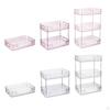 Cosmetic Storage Organizer Large Capacity Display Shelf Desk Box for Lipstick