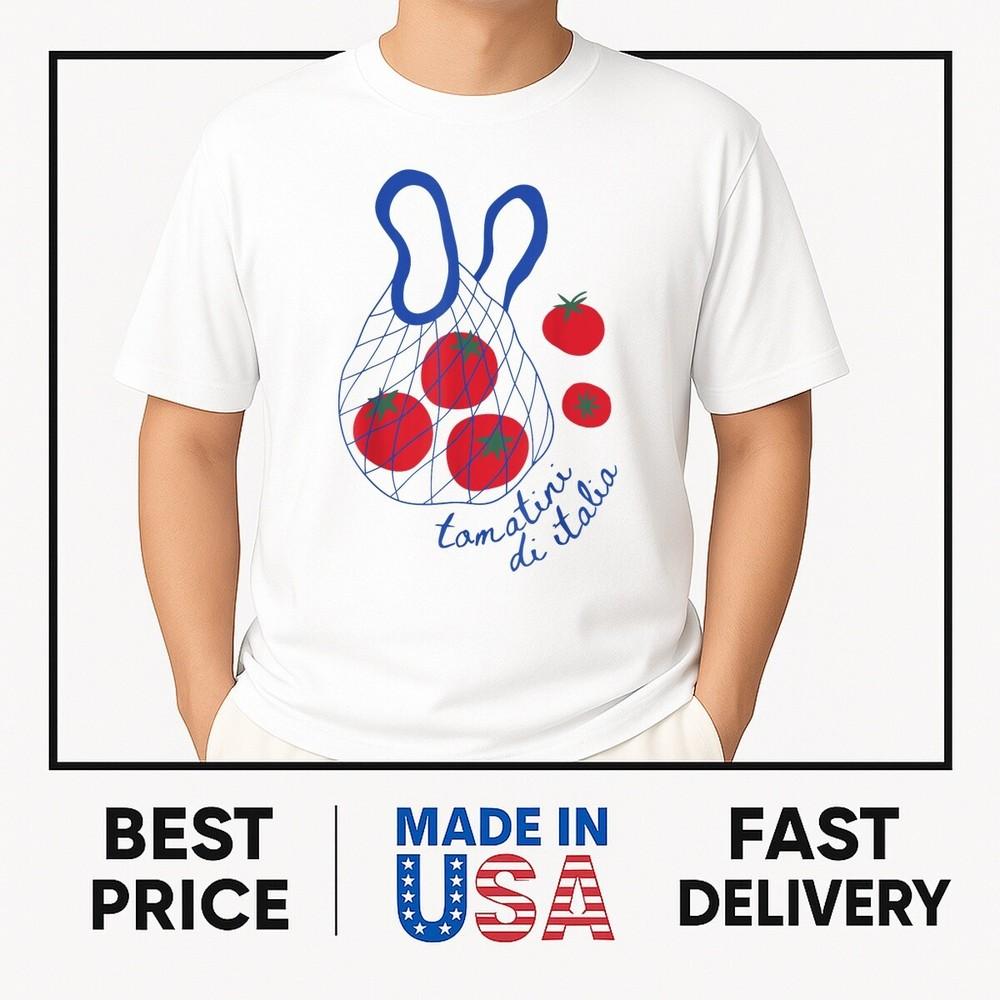 

Tomato Bag Summer Gardening Farmer Aesthetic T-Shirt ON TREND Unisex T-Shirt L