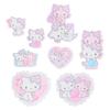 Sanrio Sticker Set Era Characters Fluffy Charmy Kitty 356905 (Heisei - Hearts) -