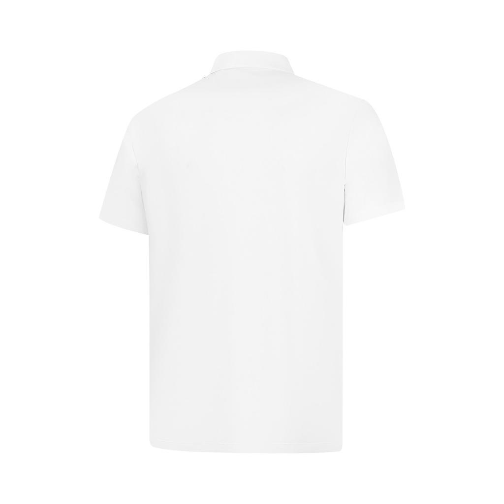 Li-Ning Versatile Comfortable Breathable Polo Shirt Men tops White APLW149-12