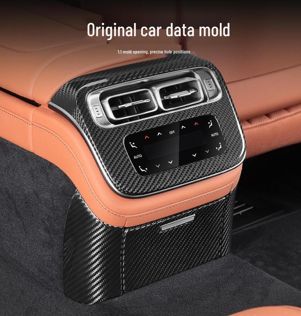 Tantan Carbon Fiber Rear Air Outlet Trim for Mercedes-Benz S-Class W223