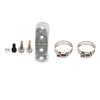 Parking   Heater Exhaust Pipe with Muffler Stainless Steel Fuel     Gas Vent Hose 2.5cm Inner Diameter