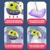 Baby Bath Soothing Toy, Bathroom Bubble Machine, Children's Fish Tank Water Play, Electric Early Education Bubble Blower