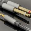 2 in 1 3.5mm To 6.35mm Audio Splitter Cable 3.5mm Jack To 6.5mm Jack Cable  Audio Accessories