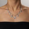 Ocean Style Starfish & Seashell Pendant Women's Adjustable Necklace