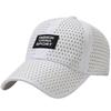 CZA153 [White Fang] Cap, Hat, Mesh, Sports, Logo, Breathable, Lightweight, Stylish, Men's, Women's, (White)