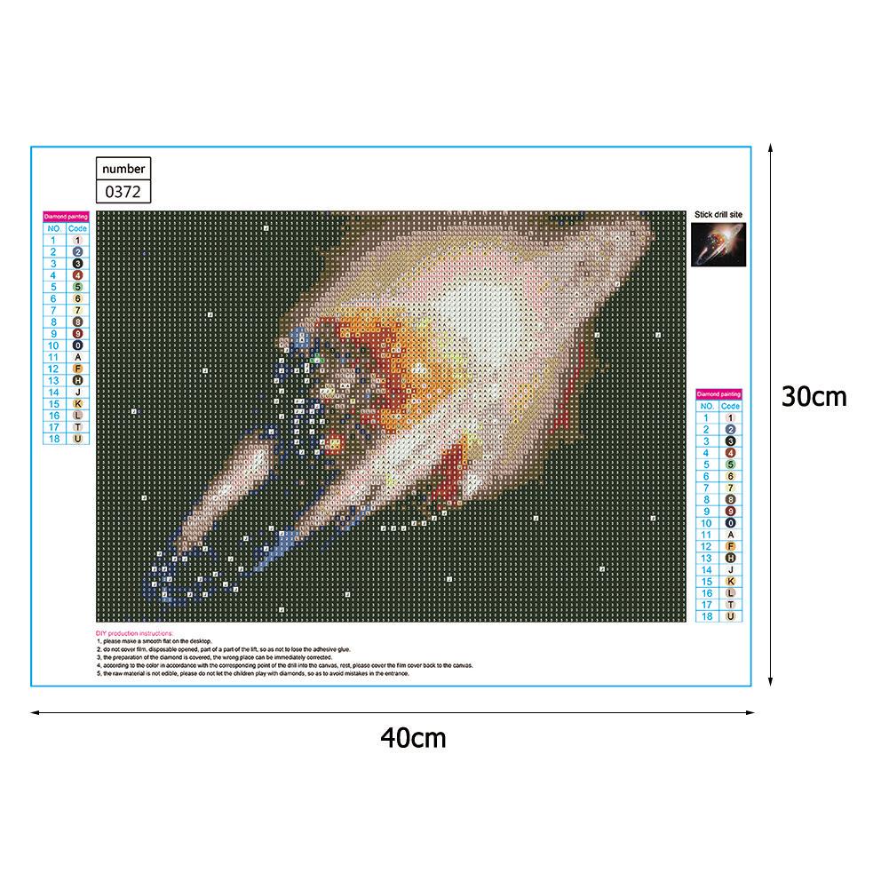 Buy 5D DIY Full Drill Diamond Painting Star Cross Stitch Embroidery ...