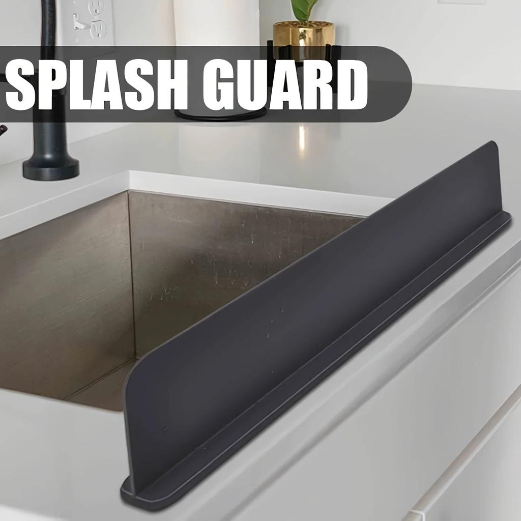 Baffle Paraspruzzi per Lavello in Silicone Protegge i Panni dall'Acqua Schizzante Baffle Paraspruzzi per Lavare i Piatti Rubinetto Bagno